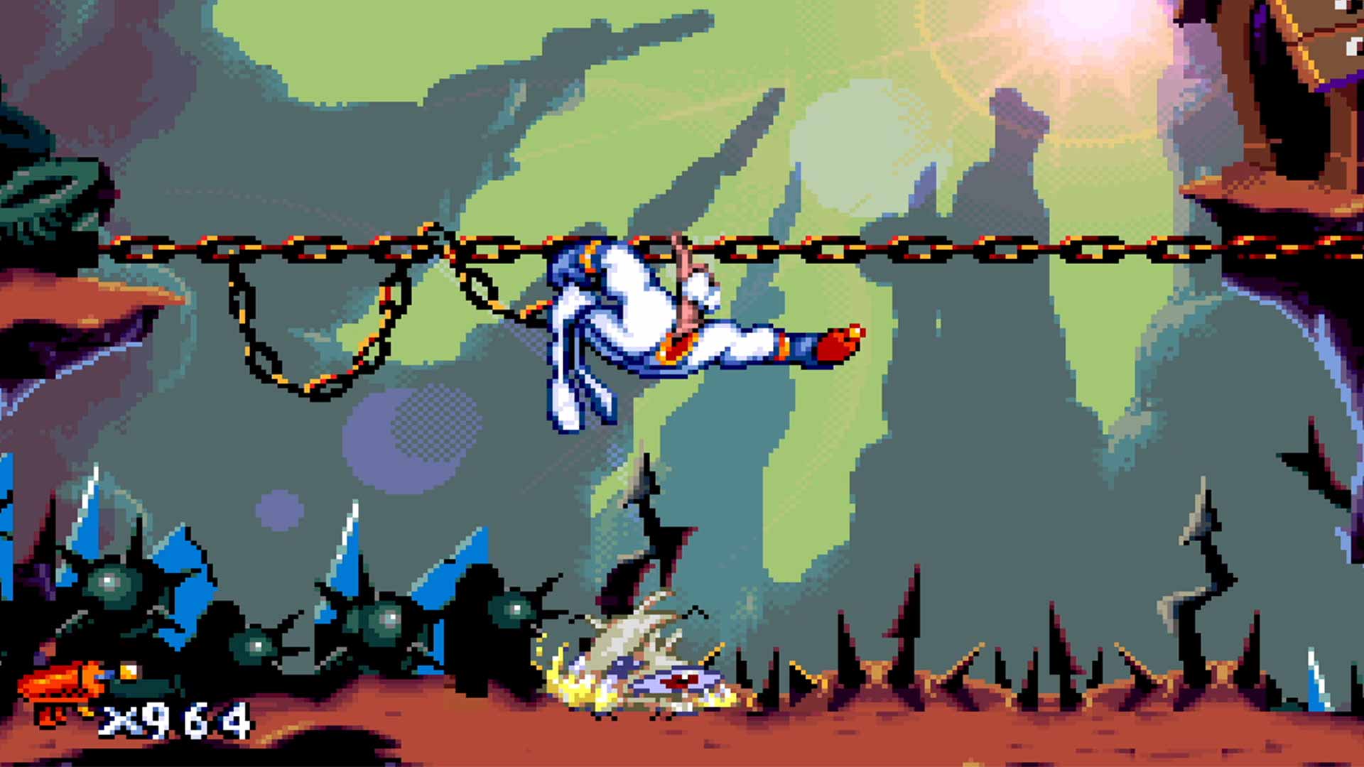 EARTHWORM JIM (JIM MINHOCA) mais um clássico cheio de códigos. #snes #