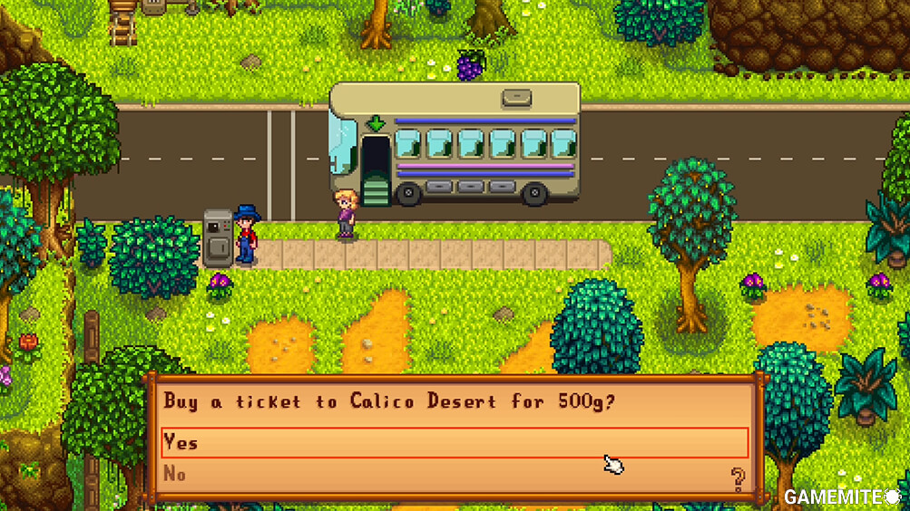 Stardew Valley Bus Stop