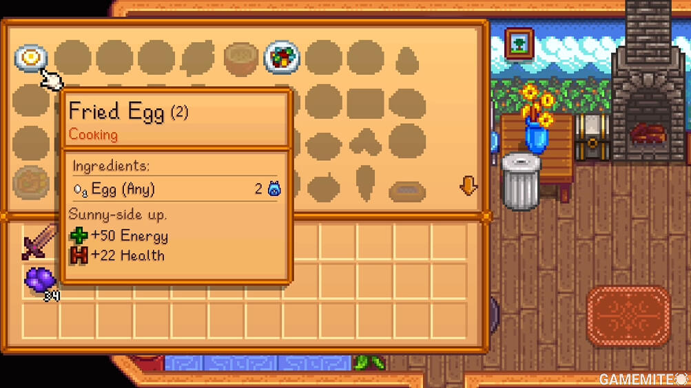 Stardew Valley Cooking Kitchen