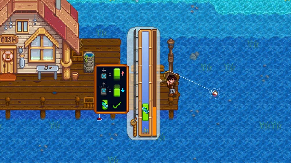 Stardew Valley Reeling fish