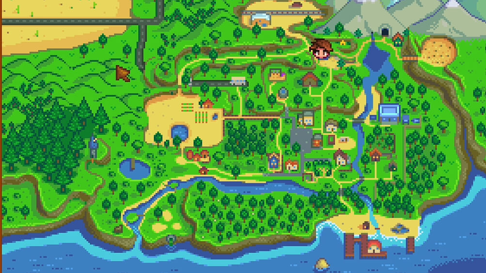 Stardew Valley Robin Carpenter Shop Map Location